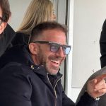 Alessandro Del Piero al Breda di Sesto San Giovanni per seguire il figlio Tobias