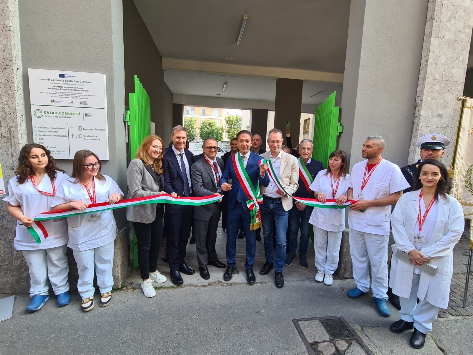 Sesto San Giovanni, inaugurata la Casa di Comunità di via Oslavia
