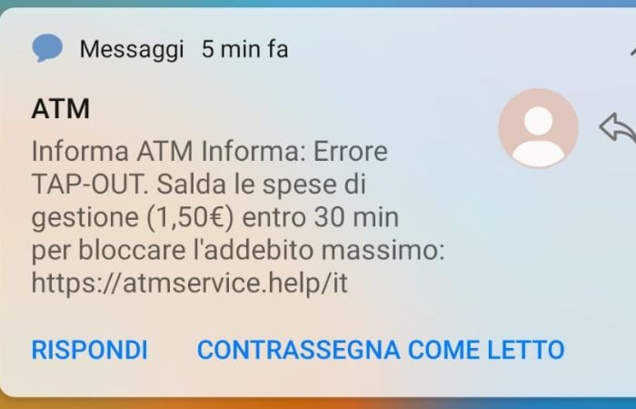 Truffa falsi SMS ATM: segnalazioni anche a Sesto