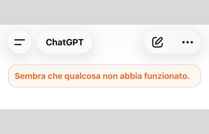 ChatGpt down