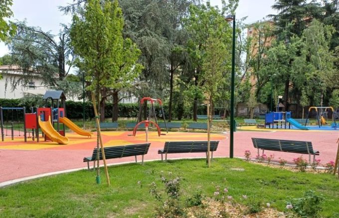 Sesto San Giovanni, terminata la riqualificazione del giardino Bazzega