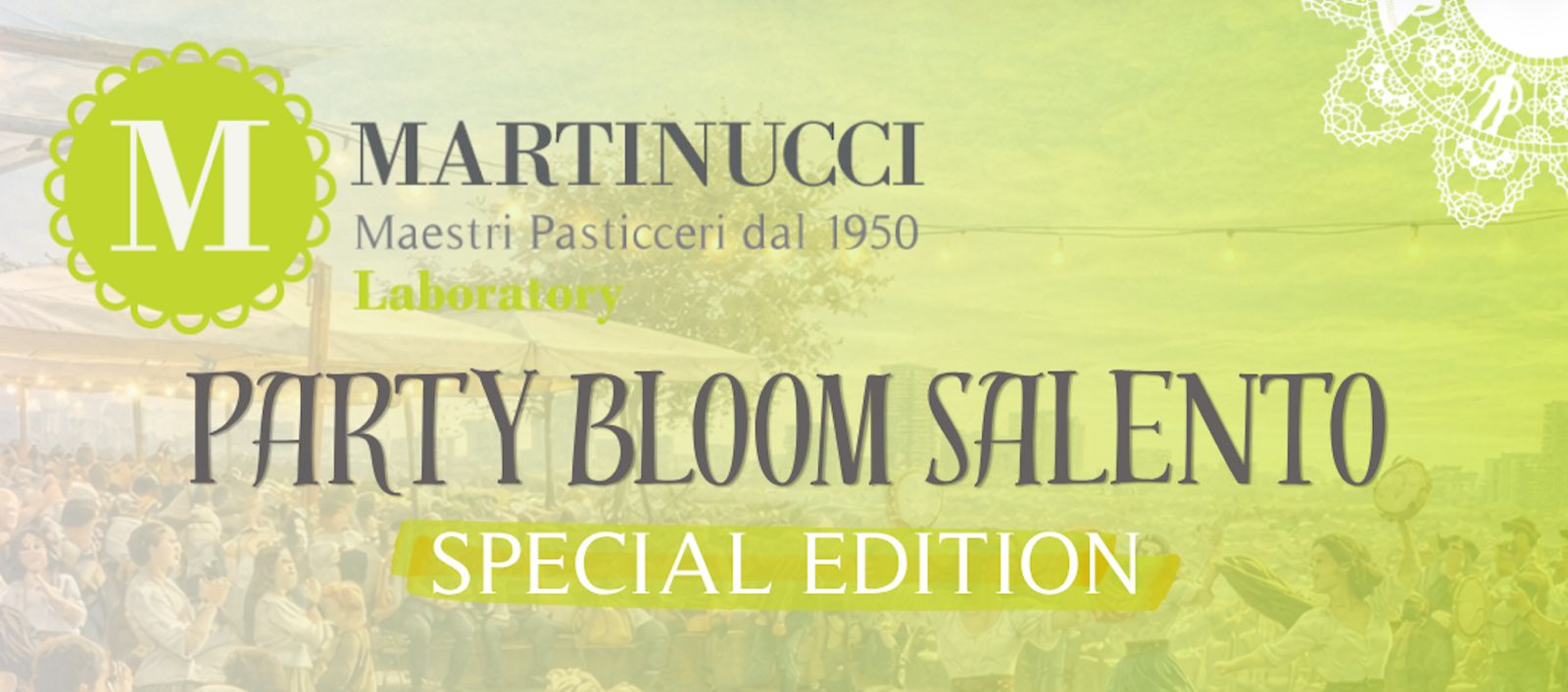 Party Bloom Salento nella Terrazza Martinucci del Merlata Bloom