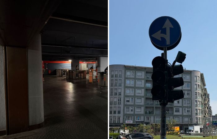 Blackout a Sesto San Giovanni: semafori spenti e metro ferma