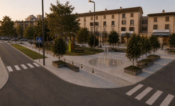 Sesto San Giovanni, restyling Largo Stoppani: il progetto
