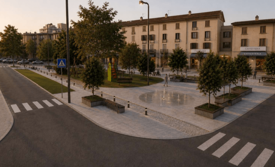 Sesto San Giovanni, restyling Largo Stoppani: il progetto