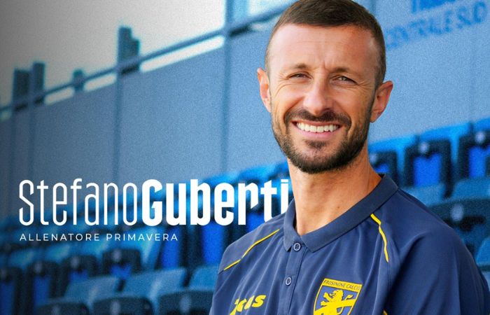 Stefano Guberti, nato a Sesto San Giovanni, è il nuovo allenatore della Primavera del Frosinone