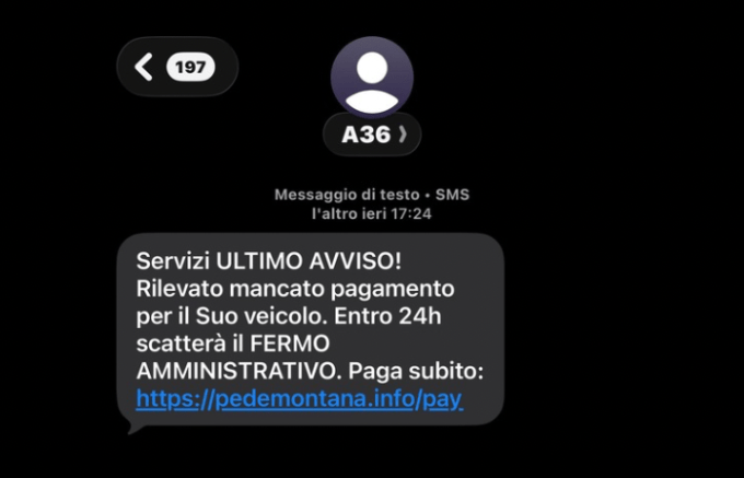 Truffa dei falsi pedaggi: l’allerta di Pedemontana