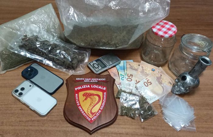 Sesto San Giovanni, due arresti per spaccio: sequestrati 700 grammi di droga