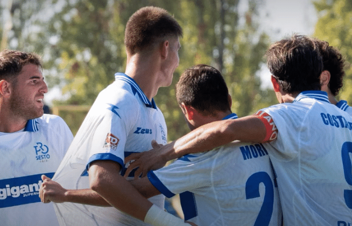 Pro Sesto travolgente, l’Oltrepò battuto 6-1